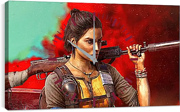 Часы картина - Far Cry 6 Часы картина - Far Cry 6