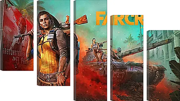 Модульная картина - Far Cry 6 Модульная картина - Far Cry 6