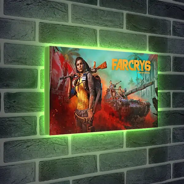 Лайтбокс световая панель - Far Cry 6 Лайтбокс световая панель - Far Cry 6