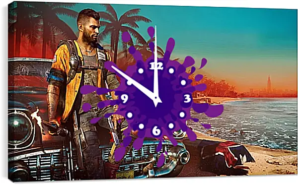 Часы картина - Far Cry 6 Часы картина - Far Cry 6