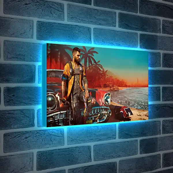 Лайтбокс световая панель - Far Cry 6 Лайтбокс световая панель - Far Cry 6