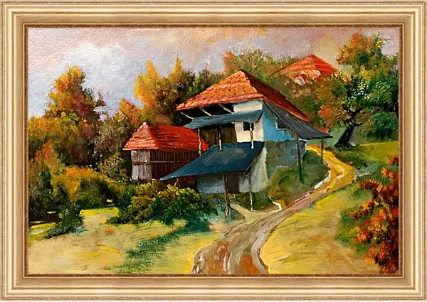Картина в раме - Дом Картина в раме - Дом
