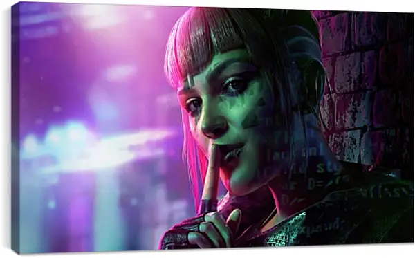 Постер на подрамнике - Watch Dogs Legion Постер на подрамнике - Watch Dogs Legion
