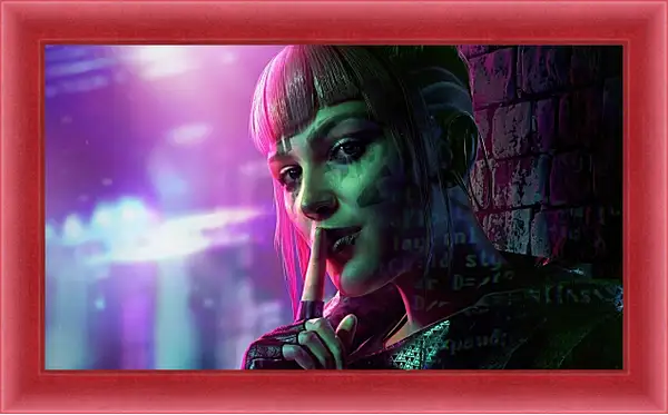 Картина в раме - Watch Dogs Legion Картина в раме - Watch Dogs Legion