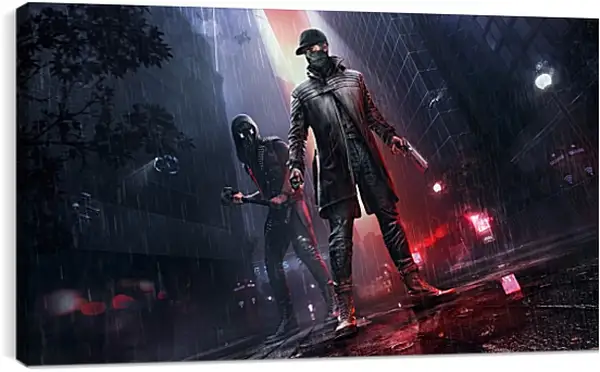 Постер на подрамнике - Watch Dogs Legion Постер на подрамнике - Watch Dogs Legion