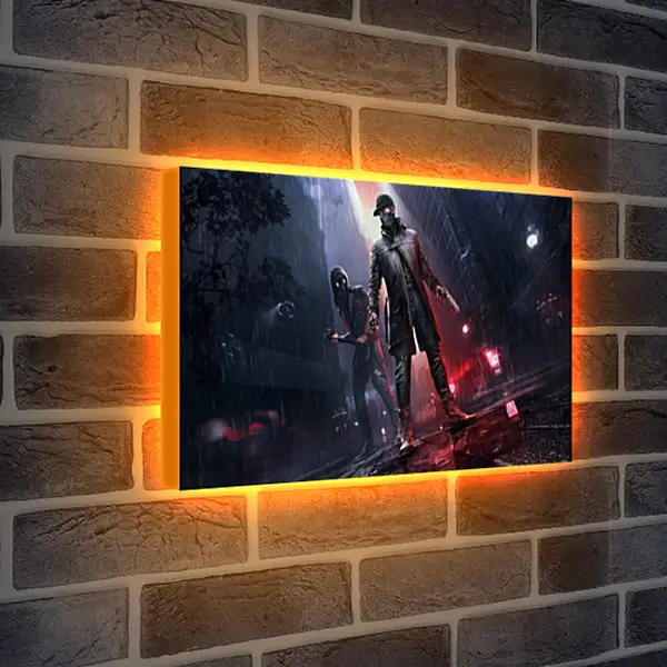 Лайтбокс световая панель - Watch Dogs Legion Лайтбокс световая панель - Watch Dogs Legion