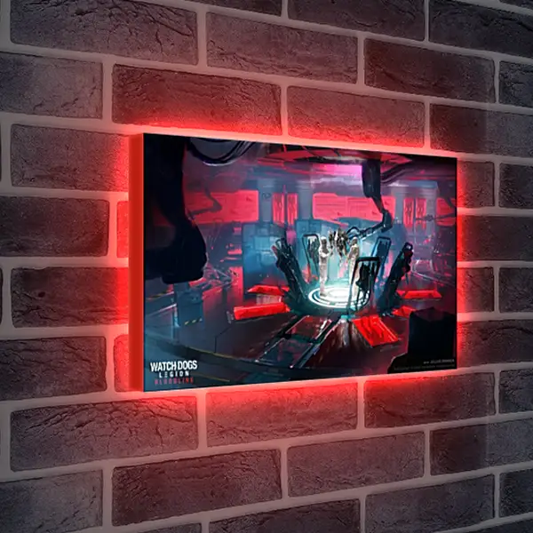 Лайтбокс световая панель - Watch Dogs Legion Лайтбокс световая панель - Watch Dogs Legion