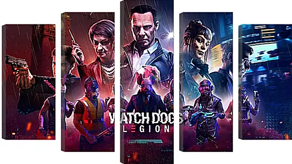 Модульная картина - Watch Dogs Legion Модульная картина - Watch Dogs Legion