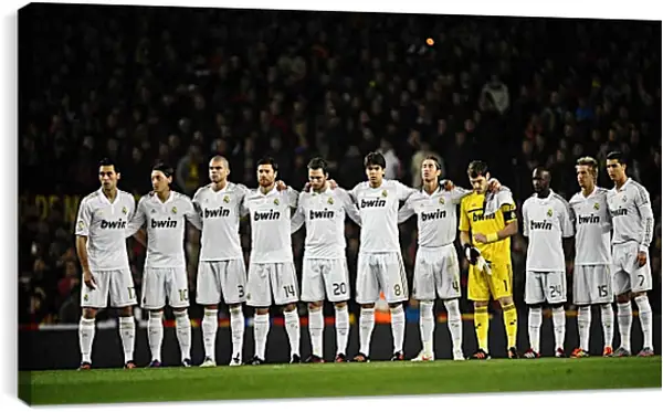 Постер на подрамнике - ФК Реал Мадрид. FC Real Madrid Постер на подрамнике - ФК Реал Мадрид. FC Real Madrid