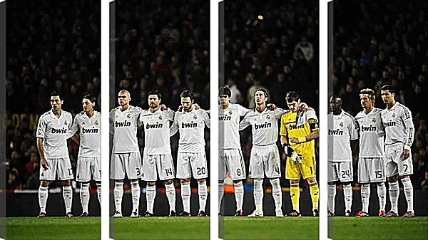 Модульная картина - ФК Реал Мадрид. FC Real Madrid Модульная картина - ФК Реал Мадрид. FC Real Madrid
