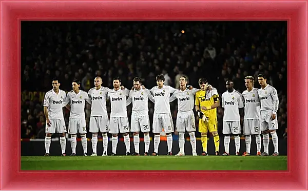 Картина в раме - ФК Реал Мадрид. FC Real Madrid Картина в раме - ФК Реал Мадрид. FC Real Madrid