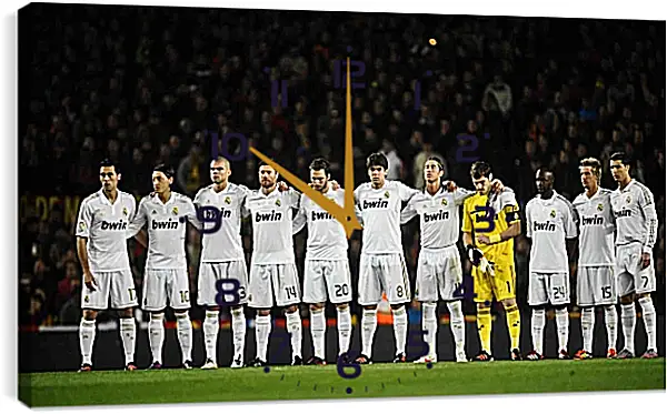 Часы картина - ФК Реал Мадрид. FC Real Madrid Часы картина - ФК Реал Мадрид. FC Real Madrid