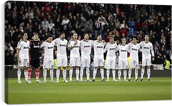 Постер на подрамнике - ФК Реал Мадрид. FC Real Madrid Постер на подрамнике - ФК Реал Мадрид. FC Real Madrid
