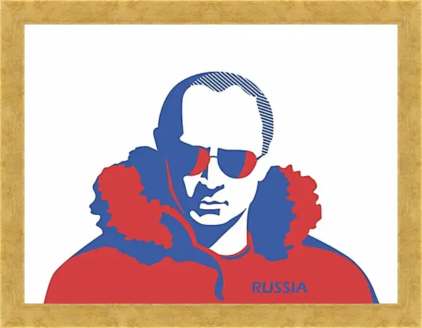 Картина в раме - Владимир Владимирович Путин Картина в раме - Владимир Владимирович Путин