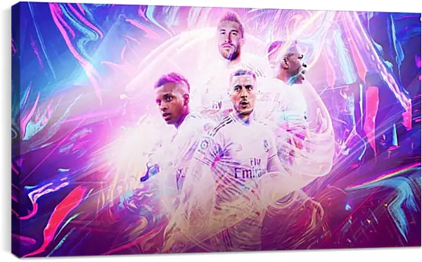 Постер на подрамнике - ФК Реал Мадрид. FC Real Madrid Постер на подрамнике - ФК Реал Мадрид. FC Real Madrid