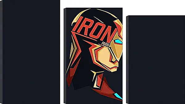 Модульная картина - Железный человек. Iron Man Модульная картина - Железный человек. Iron Man