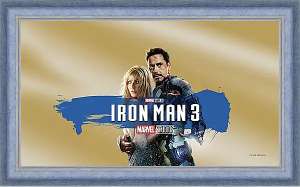 Картина в раме - Железный человек. Iron Man Картина в раме - Железный человек. Iron Man
