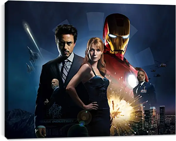 Постер на подрамнике - Железный человек. Iron Man Постер на подрамнике - Железный человек. Iron Man