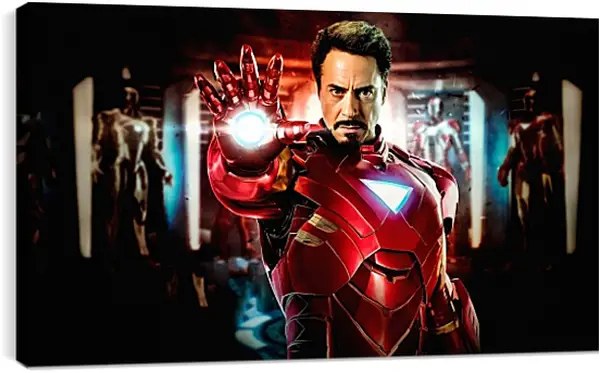 Постер на подрамнике - Железный человек. Iron Man Постер на подрамнике - Железный человек. Iron Man
