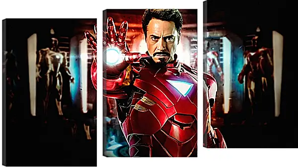 Модульная картина - Железный человек. Iron Man Модульная картина - Железный человек. Iron Man