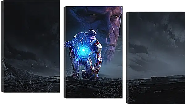 Модульная картина - Железный человек. Iron Man Модульная картина - Железный человек. Iron Man