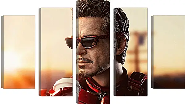 Модульная картина - Железный человек. Iron Man Модульная картина - Железный человек. Iron Man
