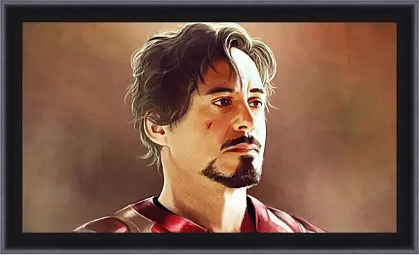 Картина в раме - Железный человек. Iron Man Картина в раме - Железный человек. Iron Man