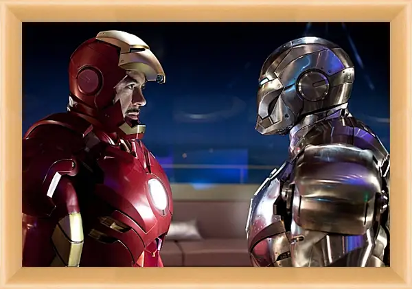 Картина в раме - Железный человек. Iron Man Картина в раме - Железный человек. Iron Man