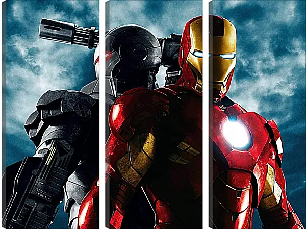 Модульная картина - Железный человек. Iron Man Модульная картина - Железный человек. Iron Man