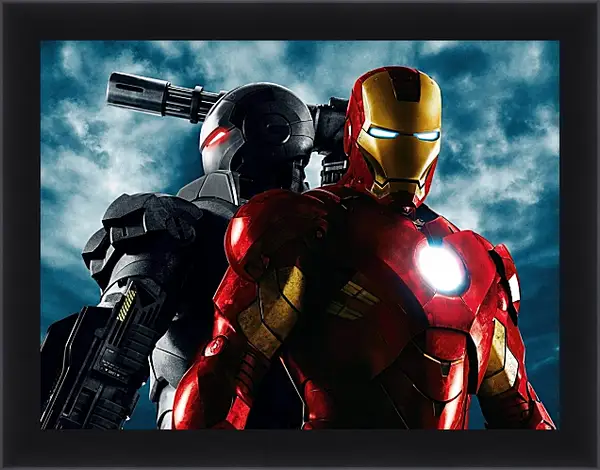 Картина в раме - Железный человек. Iron Man Картина в раме - Железный человек. Iron Man