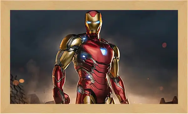 Картина в раме - Железный человек. Iron Man Картина в раме - Железный человек. Iron Man