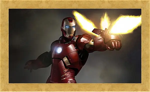 Картина в раме - Железный человек. Iron Man Картина в раме - Железный человек. Iron Man