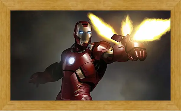 Картина в раме - Железный человек. Iron Man Картина в раме - Железный человек. Iron Man