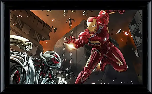 Картина в раме - Железный человек. Iron Man Картина в раме - Железный человек. Iron Man