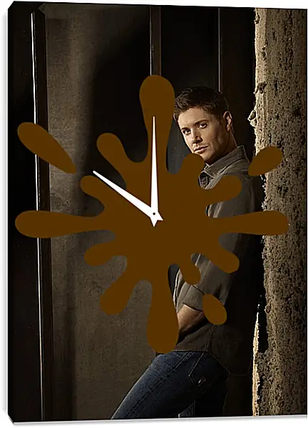 Часы картина - Дженсен Эклс. Jensen Ackles Часы картина - Дженсен Эклс. Jensen Ackles