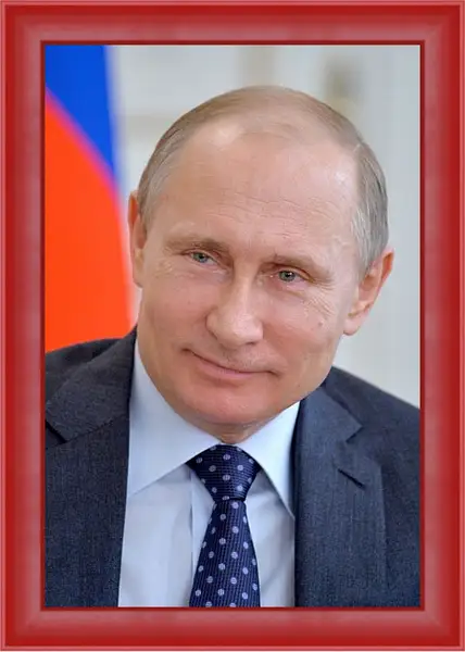 Картина в раме - Владимир Владимирович Путин Картина в раме - Владимир Владимирович Путин