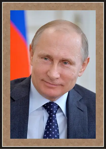 Картина в раме - Владимир Владимирович Путин Картина в раме - Владимир Владимирович Путин