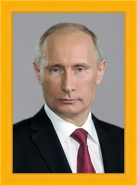 Картина в раме - Владимир Владимирович Путин Картина в раме - Владимир Владимирович Путин