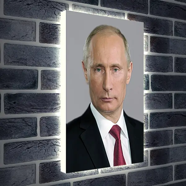 Лайтбокс световая панель - Владимир Владимирович Путин Лайтбокс световая панель - Владимир Владимирович Путин