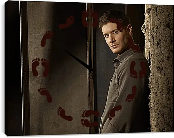 Часы картина - Дженсен Эклс. Jensen Ackles Часы картина - Дженсен Эклс. Jensen Ackles