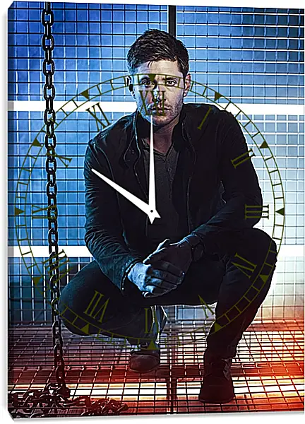 Часы картина - Дженсен Эклс. Jensen Ackles Часы картина - Дженсен Эклс. Jensen Ackles