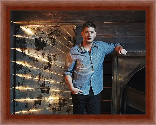 Картина в раме - Дженсен Эклс. Jensen Ackles Картина в раме - Дженсен Эклс. Jensen Ackles