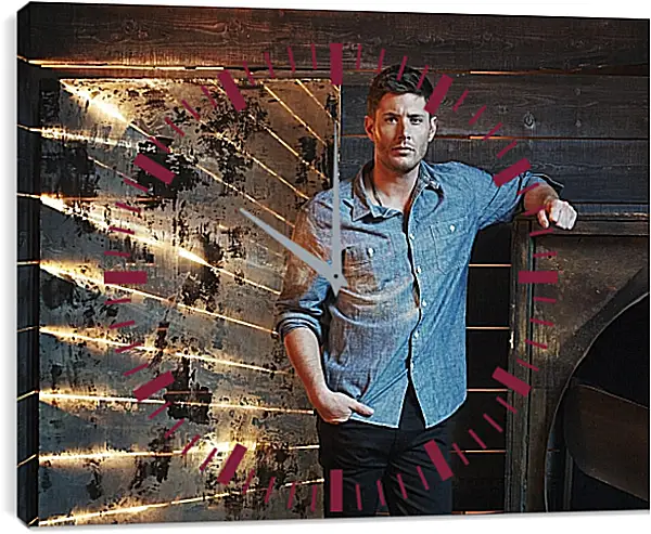 Часы картина - Дженсен Эклс. Jensen Ackles Часы картина - Дженсен Эклс. Jensen Ackles
