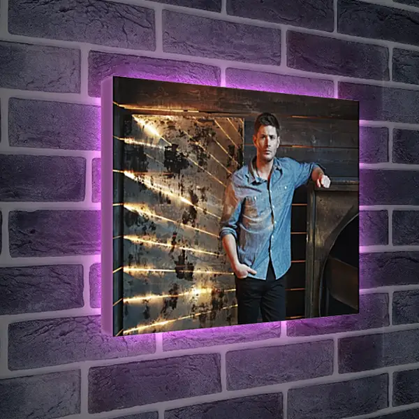 Лайтбокс световая панель - Дженсен Эклс. Jensen Ackles Лайтбокс световая панель - Дженсен Эклс. Jensen Ackles
