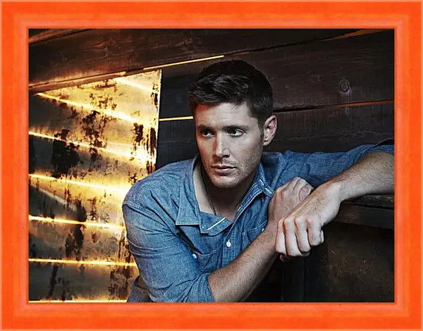 Картина в раме - Дженсен Эклс. Jensen Ackles Картина в раме - Дженсен Эклс. Jensen Ackles