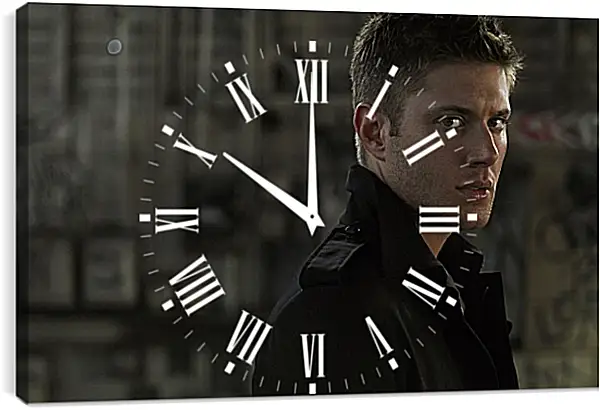 Часы картина - Дженсен Эклс. Jensen Ackles Часы картина - Дженсен Эклс. Jensen Ackles