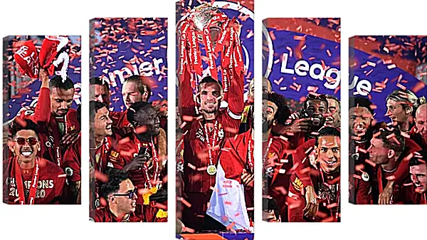 Модульная картина - Победа в АПЛ. Ливерпуль. Liverpool Модульная картина - Победа в АПЛ. Ливерпуль. Liverpool