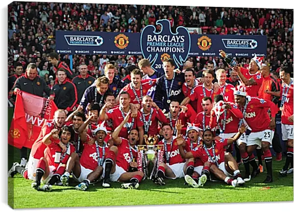 Постер на подрамнике - Победа в АПЛ. ФК Манчестер Юнайтед. FC Manchester United Постер на подрамнике - Победа в АПЛ. ФК Манчестер Юнайтед. FC Manchester United