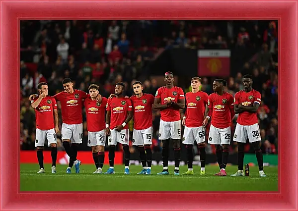 Картина в раме - ФК Манчестер Юнайтед. FC Manchester United Картина в раме - ФК Манчестер Юнайтед. FC Manchester United