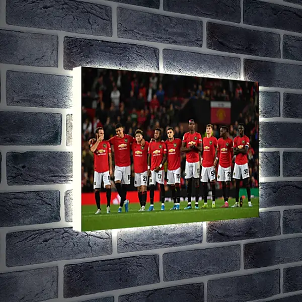 Лайтбокс световая панель - ФК Манчестер Юнайтед. FC Manchester United Лайтбокс световая панель - ФК Манчестер Юнайтед. FC Manchester United